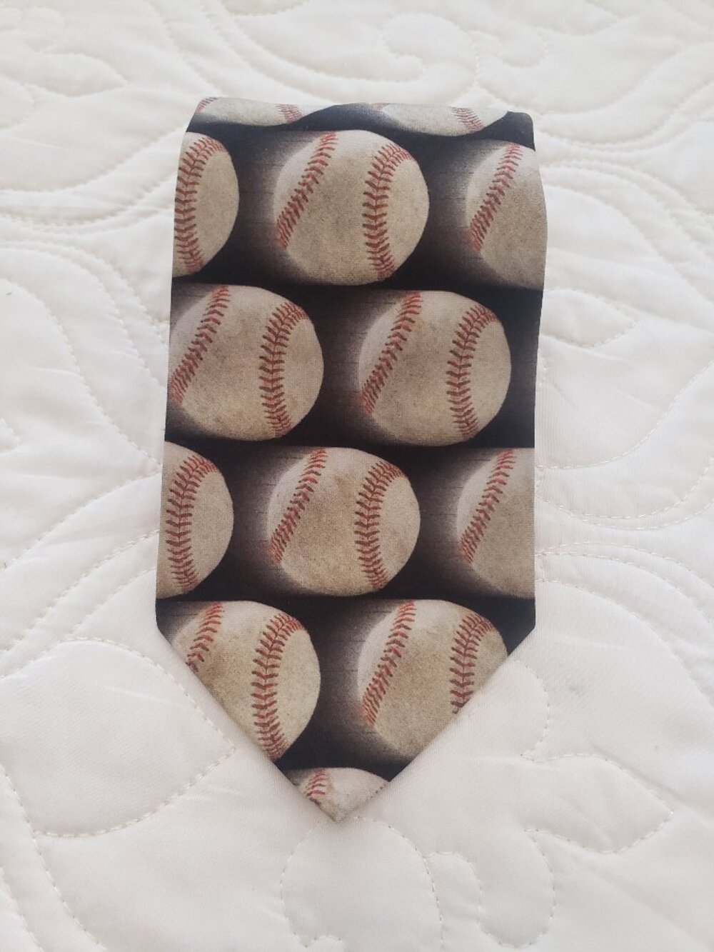 Baseball Necktie